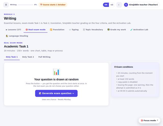Real Exam — Task 1